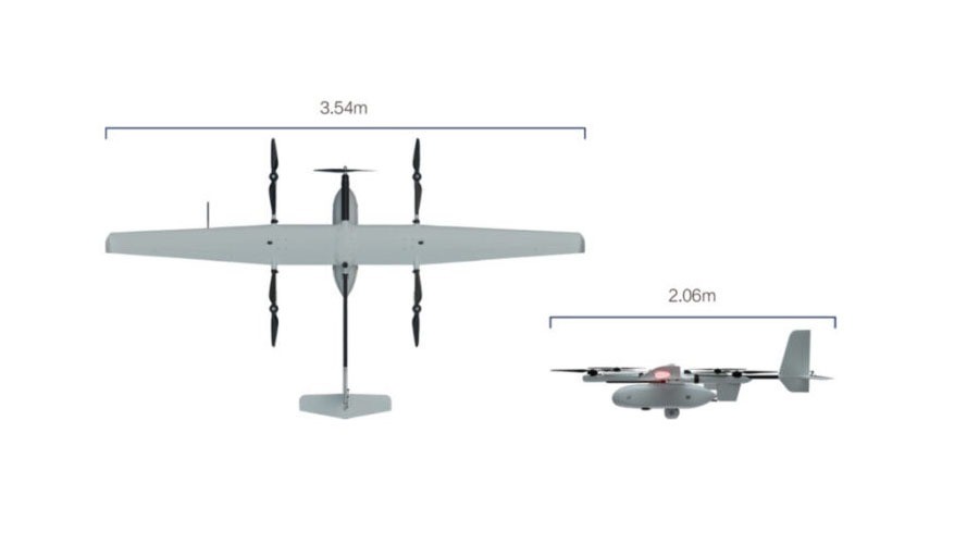 CW 15 Chinese UAV (E)